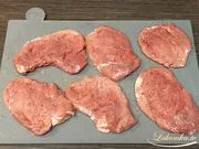 Свиные медальоны в сливочно-горчичном соусе