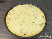Лоранский пирог с курицей и грибами