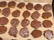 Флорентины с миндалём и шоколадом