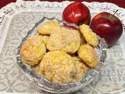 Творожно-яблочное печенье