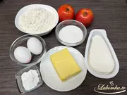 Творожно-яблочное печенье