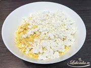 Творожно-яблочное печенье