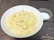 Творожно-яблочное печенье